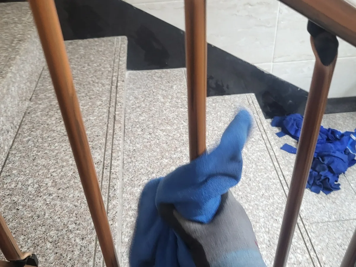 보령시 주교면 건물 난간·손잡이 위생청소 사례 - 행진크린